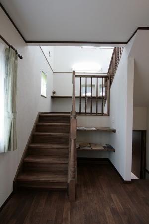 右側が床下収納に降りる階段とドアです＾＾４帖の大収納です