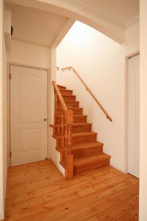 床にはパインの無垢フロアーを使用
床の色は自由に選べます^^