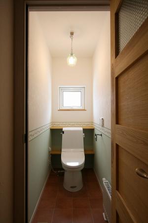 トイレ
ｸﾞﾘｰﾝでまとまっていておしゃれです♪