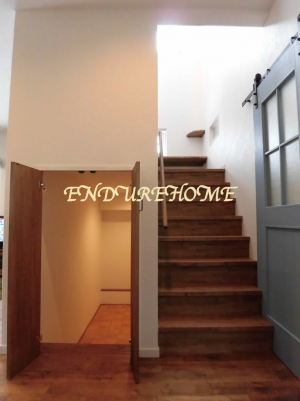 階段下は大容量の収納！！
見学会でも大変ご好評でした☆