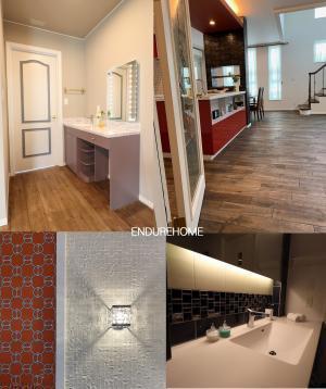 素敵な空間ばかりのH様邸
お持ち込み頂いたエルメスの壁紙
お選びいただくタイルや壁紙もとても素敵で
こちらも勉強させていただきました!!
ありがとうございました♪