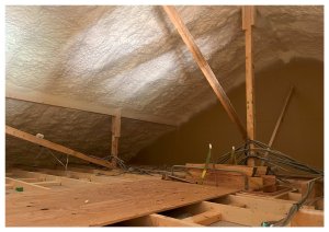 ウレタン吹付断熱終了