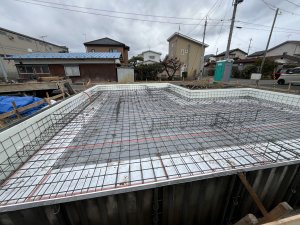 べた基礎鉄筋