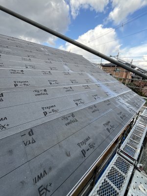 ルーフィング貼