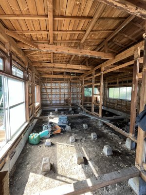 床下地盤整地１